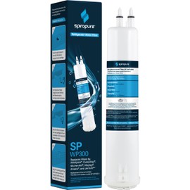 SpiroPure SP-WP300 NSF Certified Refrigerator Water Filter Compatible Replacement for Filter 3 4396841 EDR3RXD1 Fridge Cartridge 4396710 9030 9083 46-9030 46-9083 (1 Pk)