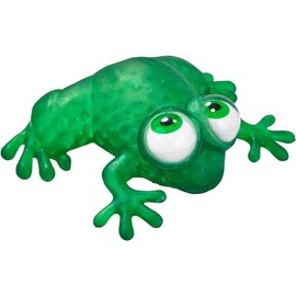 WARM FUZZY Toys Full Case (12) Floating Eye Animal Squishy Frog | Funny Sensory Fidget Great for Party Favor, Prize Box, PTA Carnival or School Fundraisers