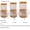 Exegawe Baby Non Slip Socks Winter 5 Pairs Kid Thick