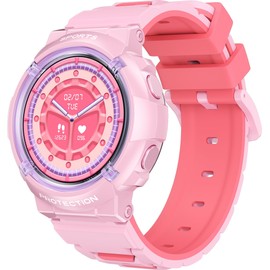 findtime Smart Watch for Kids Fitness Tracker Heart Rate Monitor IP68 Waterproof Pedometer Step Counter Calories Sleep Monitor Sport Modes DIY Face Smart Watch for Boys Girls