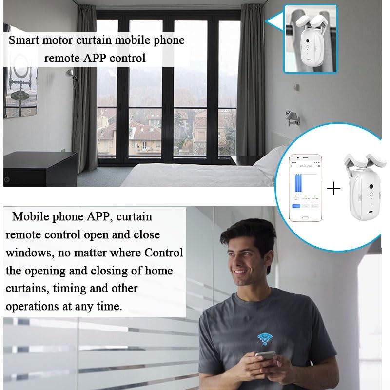 Smart Automatic Curtain Opener - for TUYA WIFI Remote Control