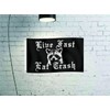 Live Fast Eat Trash 3' by 5' Flag Garage Dorm