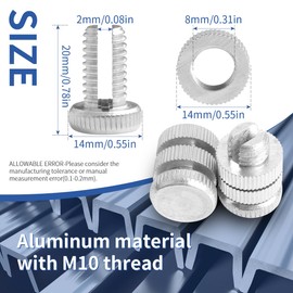 12Pcs Electrical Fence Connector Aluminium Alloy Wire Join Clamp Split Bolt Joint Clamp Wire Connector for Electric Fence Wire