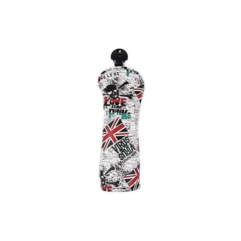 Golf Headcover Utility UT Waterproof with Conversion Doug Skull /