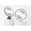 Maquillali Espejo 3-color Led 10x Aumento Base Ventosa 360°