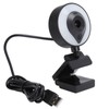 Webcam Full HD Computer Live Recording Touch Dimming Camera with