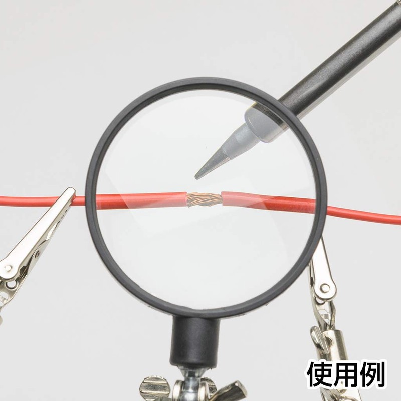 STRAIGHT 19-937 Soldering Iron Support Stand with Clip Loupe