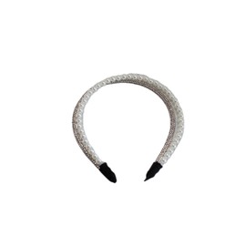 Seleny Bridal Headbands (Crystal and Pearl Duo)