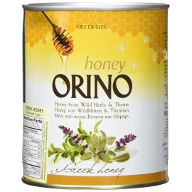 ORINO 32 Ounce Greek Honey from Crete Natural Smooth Honey for Tea and Cooking