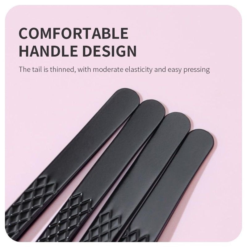 Lash Tweezers for Eyelash Extensions,Precision Fiber Tip for Volume Eyelash