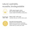 CloudCloth® Soft & Gentle Dual Sided Organic Cotton Face Cloths