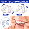 Pack of 4 Grinding Splints for Night, Snoring Splint, Tooth