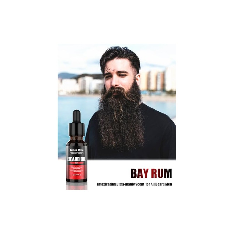 Beard Oil Set Soften, Smooth, Nourish, Strengthen, Birthday Gifts for