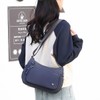 JIANLINST Women's Mini Shoulder Bag, Nylon, Waterproof, Wallet, Cross-body, Small,