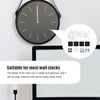DOITOOL 4Pcs Quartz s Non-Ticking Silent Clock Mechanism with 16