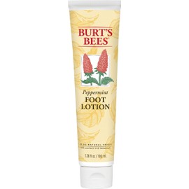 Burt's Bees Peppermint Oil Foot Lotion, 3.38 Oz (Package May Vary)