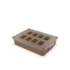 Elbee Home 8-Piece Nonstick Space Saving Bread Baking Pan Set