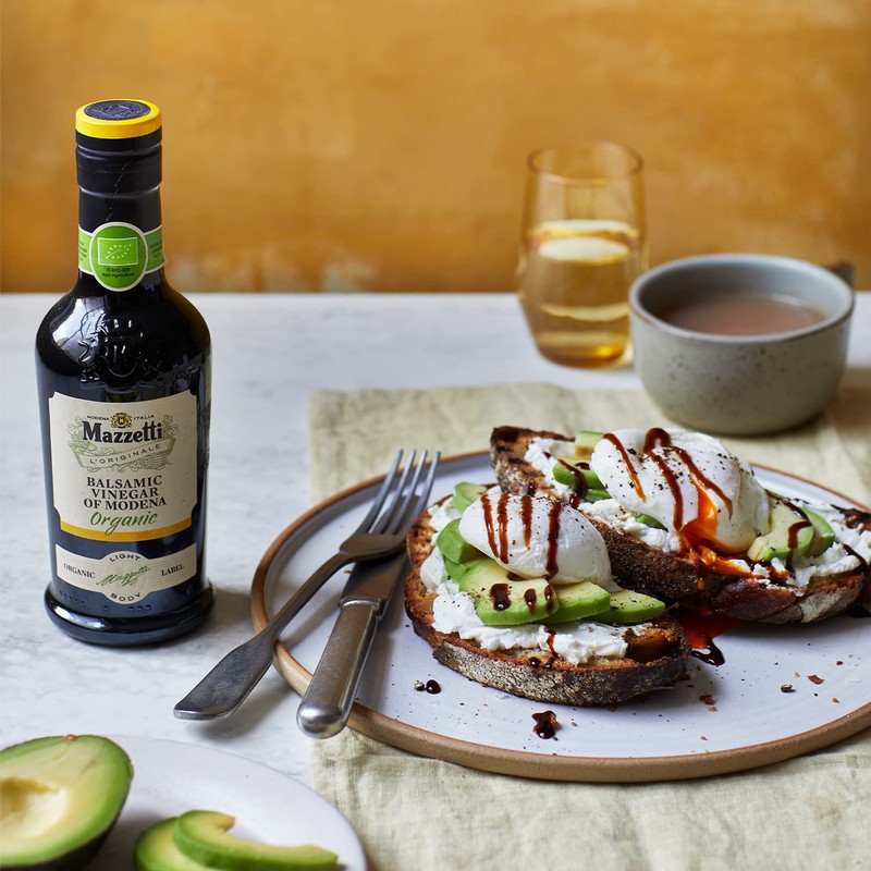 Mazzetti L'Originale Organic Balsamic Vinegar of Modena, Organic & Aged,