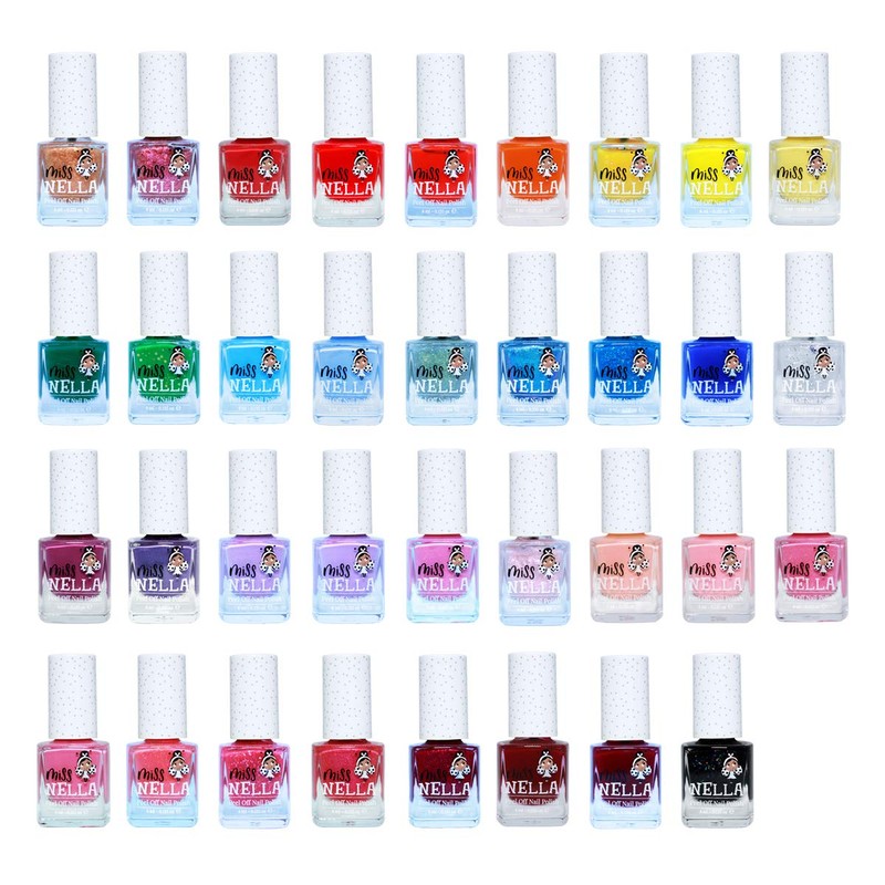 Miss Nella Fav Teacher Special Bordeaux Nail Polish for Children,