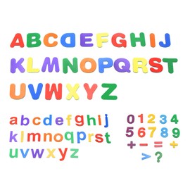 Starke magnetische Buchstaben und Zahlen für Kinder, ungiftiges Lern-Alphabet für Klassenzimmer, 68 Teile – PAWHITS
