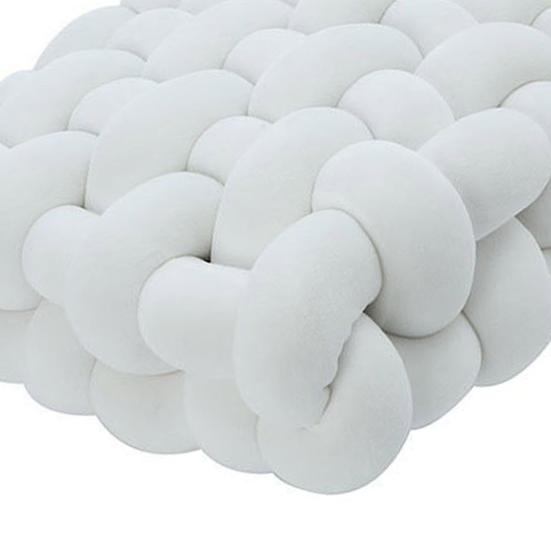 Floor Cushion Soft Thickened Comfortable Knot Pillows Back Cushion for