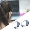 2PCS Sound Hearing Device Rechargeable Sound Enhancer Aids with Noise