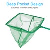 Aquarium Fishing Net,25cm Handle Fish Tank Quick Catch Mesh for