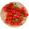 Gresorth 2 Pack Artificial Red Cherry Tomatoes Decoration Fake Tomato