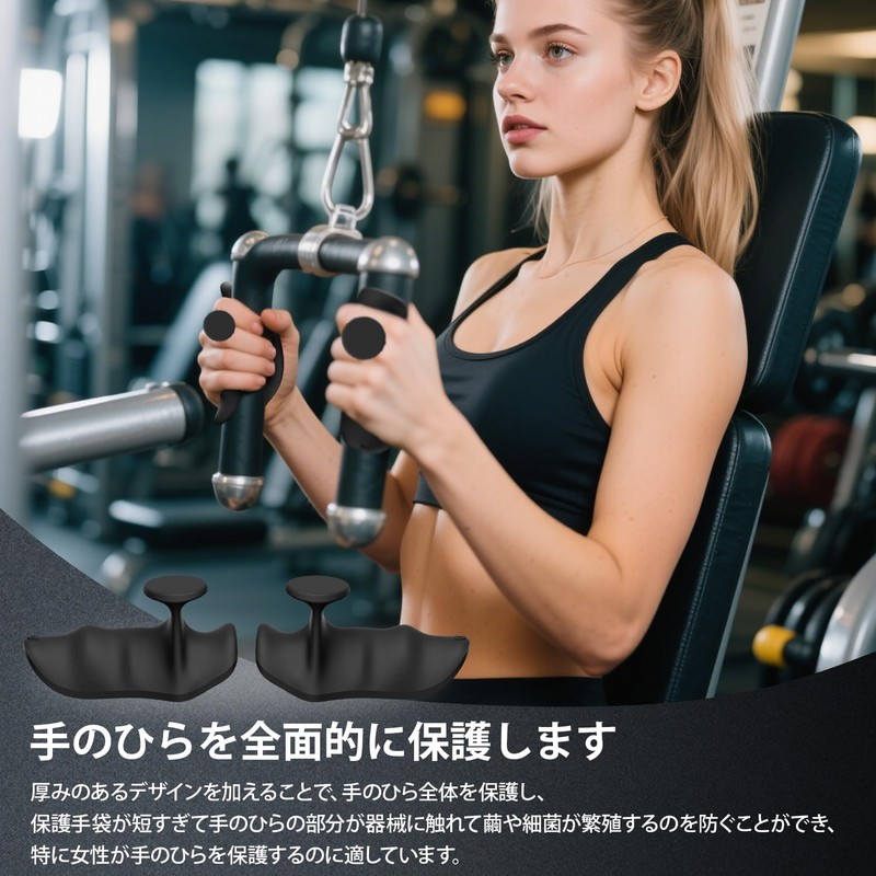 CloudValley Fitness Grip, Upgrade Training Gloves, Muscle Training Gloves, Palm