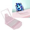 Vertical Keyboard Case Multi Angle Magnetic Clear Back Cover Detachable