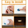 JOFLVA Cabinet Lighting 4 Pieces, Under-Unit Light Kitchen LED, 3