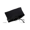 Zoff Glasses Case, Sunglasses Case, Black, Padding, Unisex, Pouch, Stylish,