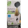 Greenlite Silver LED Sconce Light Fixture Plug & Play