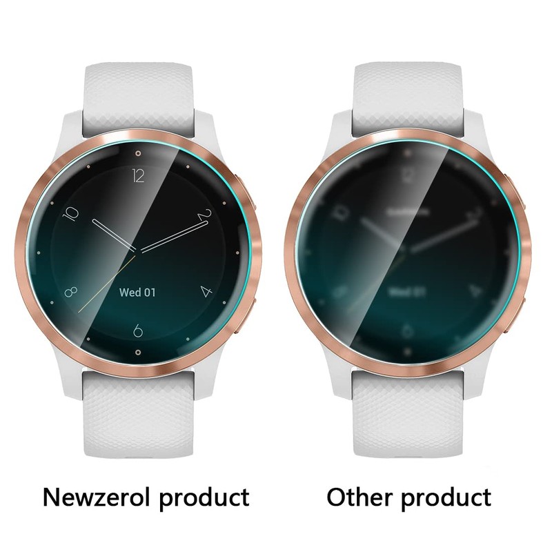 NEWZEROL Pack of 4 Screen Protectors Compatible with Garmin Vivoactive