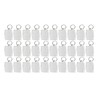Happiness Store 30pcs Photo Keychains Photo Frame Rectangle Original Accessory
