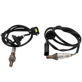 JDMON 2PCS Oxygen O2 Sensor Upstream Downstream Replacement for 2011-2015 Mitsubishi Lancer 2.4L, Outlander, Outlander Sport 2.4L Compatible with 234-5051, 234-4114