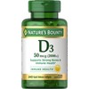 Nature's Bounty Vitamin D3 2000IU Immune Support Softgels 240 Count