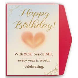 Mcduldul Romantic Birthday Cards Gifts for Husband Wife Boyfriend Girlfriend Couple, Funny Birthday Decoration for Men Women Him Her