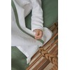 Meyco Baby Plain Fitted Sheet for Cot Bed (Flat Sheet