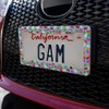 GRAPHICS & MORE Jelly Bean Candy Pattern License Plate Tag