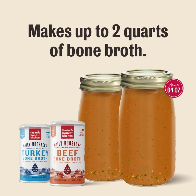 The Honest Kitchen Human Grade Daily Boosts Instant Beef Bone