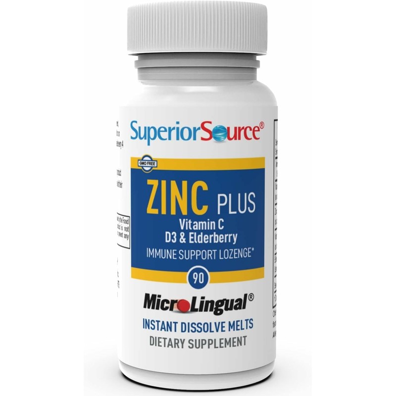 Superior Source Zinc Plus - Immune System Health Support Supplement