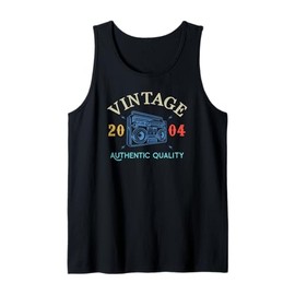 21st Birthday Born 2004 Women 21 Years Old Men 21 Birthday Tank Top