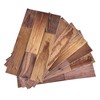18PCS Wall Stickers Peel and Paste Wood Grain Furniture Refurbishment