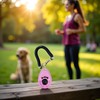 Cauaoa 1pc Pink Clicker Easy to Use with Button Dog