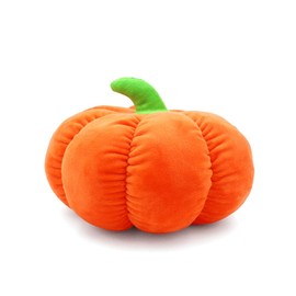 Tikwisdom Orange Simulation Pumpkin Plush Toy, Pumpkin Doll Sleeping Pillow, Holiday Warm Gift (Diameter 30 cm)