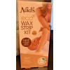 Nad's Eco Wax Strip Kit 24CT- Women Body Face & Bikini Waxing Vegan Plant Based
