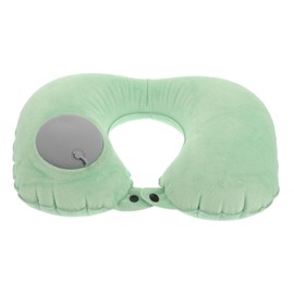 GRIRIW Airplane Car and Travel Inflatable Neck Pillow Memory U-Shape Comfortable for Long Trips Lightweight and Compact