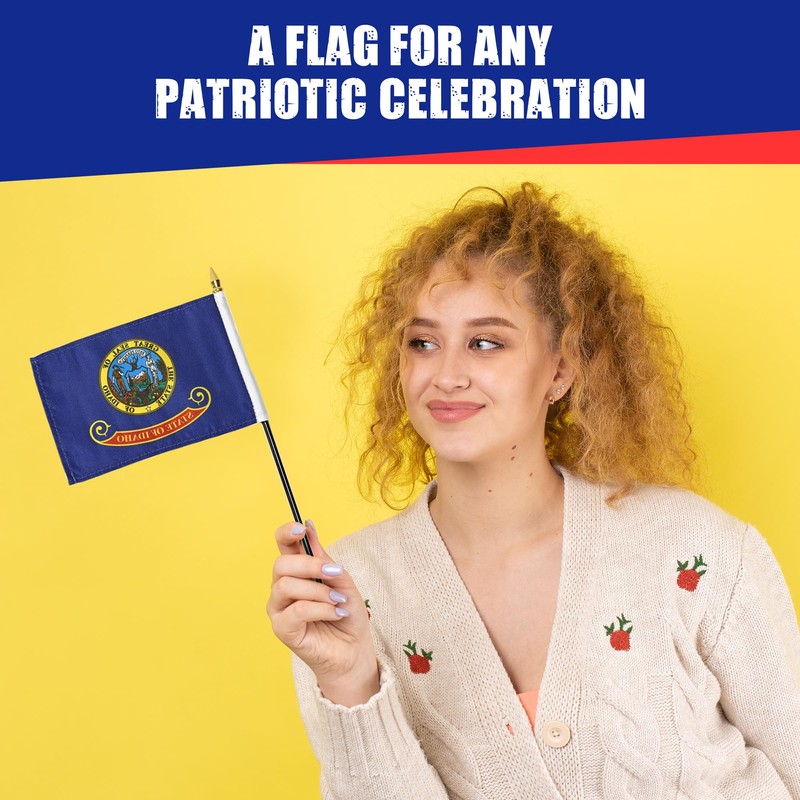 Idaho flag 4 x 6 inch