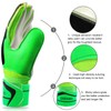 Soccer Goalie Gloves with Finger Spines, Soccer Goalkeeper Gloves for